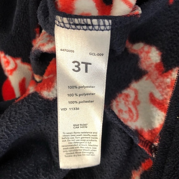 3 Fleece One Piece Pyjamas - Picture 5 of 12